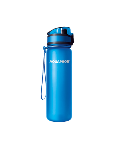 Aquaphor filtra ūdens pudele City (zila) 0.5 l.