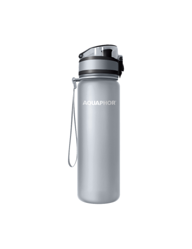 Aquaphor filtra ūdens pudele City (pelēka) 0.5 l.