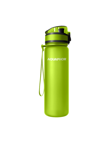 Aquaphor filtra ūdens pudele City (citronu) 0.5 l.