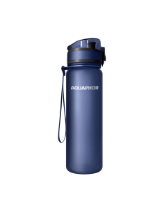 Aquaphor filtra ūdens pudele City (tumši zila) 0.5 l.