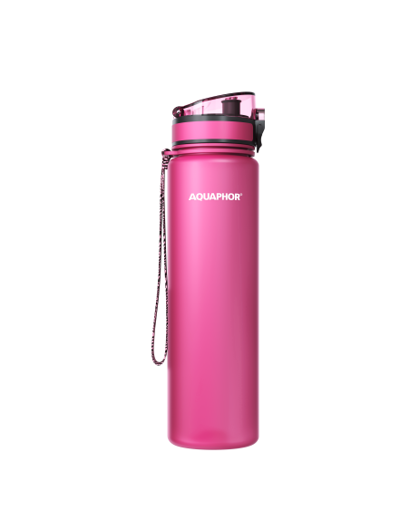 Aquaphor filtra ūdens pudele City (ciklamena) 1l