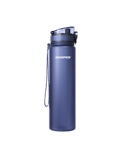 Aquaphor filtra ūdens pudele City (tumši zila) 1 l.