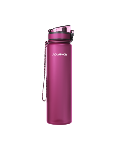 Aquaphor filtra ūdens pudele City (ķiršu) 1 l.