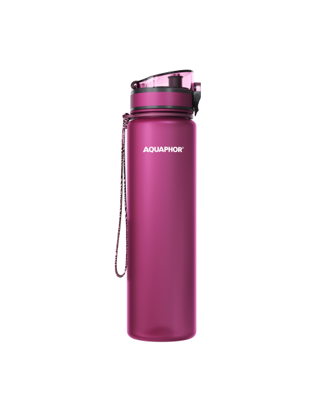 Aquaphor filtra ūdens pudele City (ķiršu) 1 l.