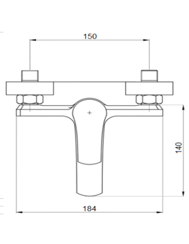 Uus! Vannisegisti ilma komplektita MG-2720 RĪVA - 7
