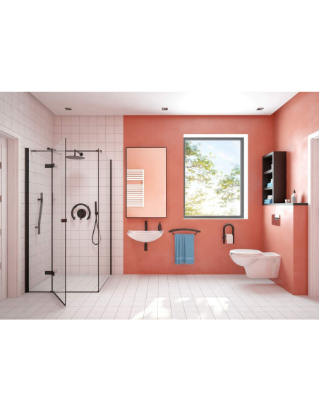 Deante Vital pie sienas stiprināms rokturis ar vietu dvielim - 2in1 NIV_B41H