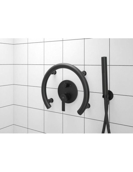 Deante Vital pie sienas stiprināms satvērējs, pakava formā - 2in1 NIV_B41G