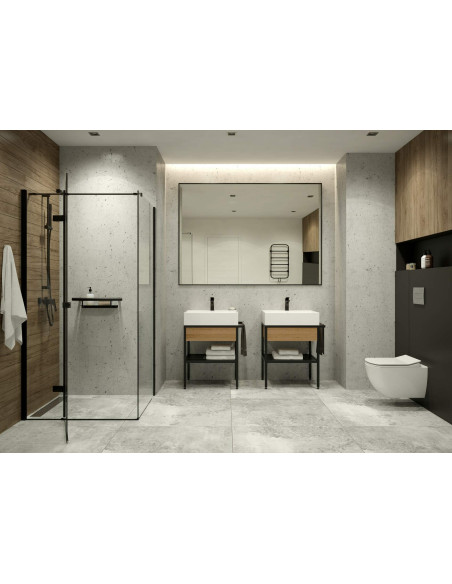 Deante Vital Pie sienas stiprināms satvērējs, ar plauktu - 2in1 NIV_B41L