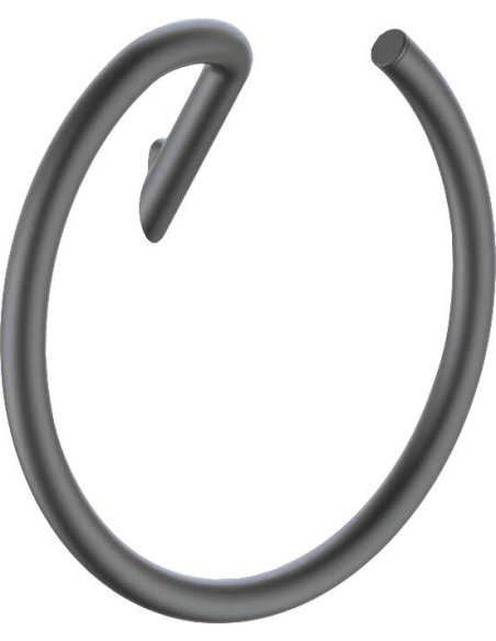 Deante Silia Dvieļu pakaramais, piestiprināms pie sienas - apaļš ADI_D611