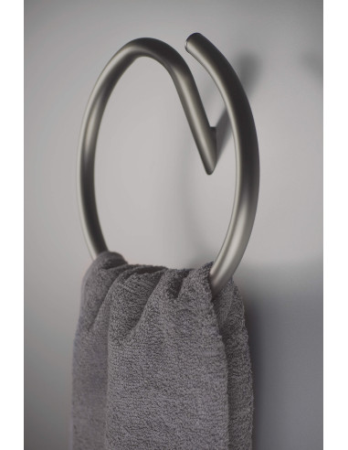 Deante Silia Dvieļu pakaramais, piestiprināms pie sienas - apaļš ADI_D611