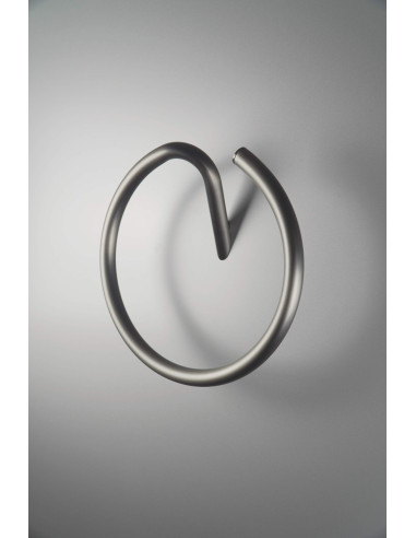 Deante Silia Dvieļu pakaramais, piestiprināms pie sienas - apaļš ADI_D611