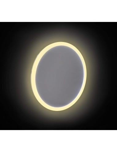 Deante apaļais kosmētikas spogulis, magnētisks - LED apgaismojums ADR_0821