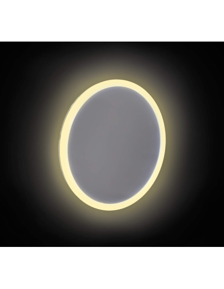 Deante apaļais kosmētikas spogulis, magnētisks - LED apgaismojums ADR_0821