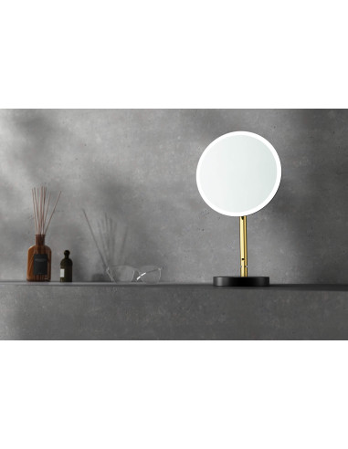 Deante Silia Cosmetic spogulis, stāvošs - LED gaisma ADI_Z812