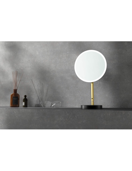 Deante Silia Cosmetic spogulis, stāvošs - LED gaisma ADI_Z812