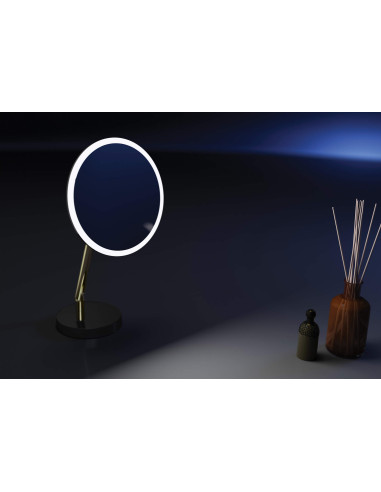 Deante Silia Cosmetic spogulis, stāvošs - LED gaisma ADI_Z812