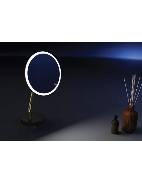 Deante Silia Cosmetic spogulis, stāvošs - LED gaisma ADI_Z812