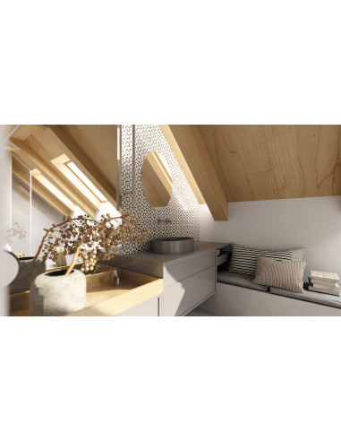 Deante Silia Spogulis, pakarināms - asimetrisks ADI_E841