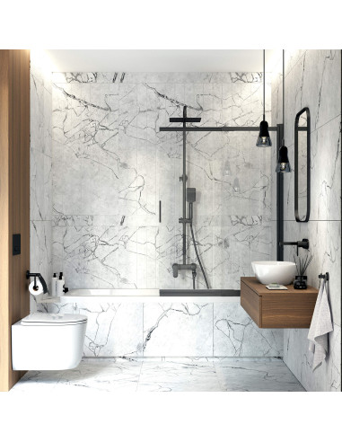 Deante Mokko Spogulis, pakarināms, rāmī - taisnstūrveida ADM_N801