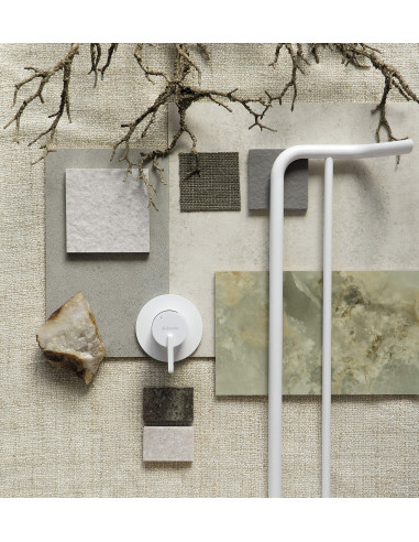 Deante Silia Dvieļu pakaramais, dubultā - pie sienas stiprināms ADI_A631