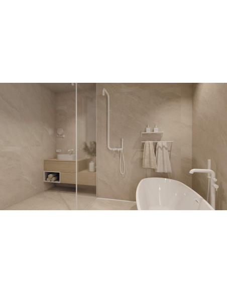 Deante Silia Dvieļu pakaramais, dubultā - pie sienas stiprināms ADI_A631