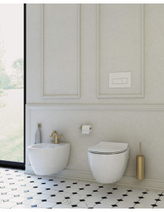 Deante Temisto Tualetes birste, stiprinājums pie sienas ADT_M721 2