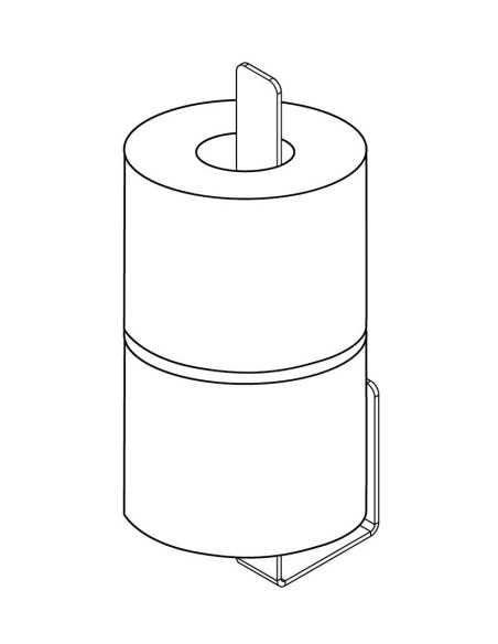 Deante Mokko Tualetes papīra veikala turētājs ADM_N231