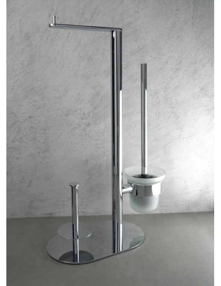 Deante apaļais tualetes papīra statīvs, 3 funkcijas ADR_0732