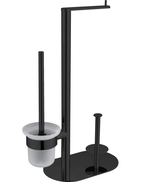 Deante apaļais tualetes papīra statīvs, 3 funkcijas ADR_N732