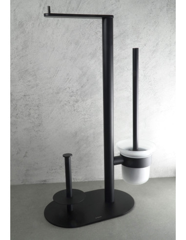 Deante apaļais tualetes papīra statīvs, 3 funkcijas ADR_N732