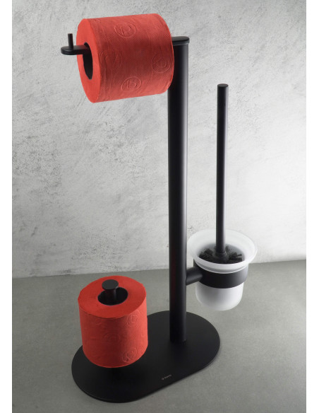 Deante apaļais tualetes papīra statīvs, 3 funkcijas ADR_N732