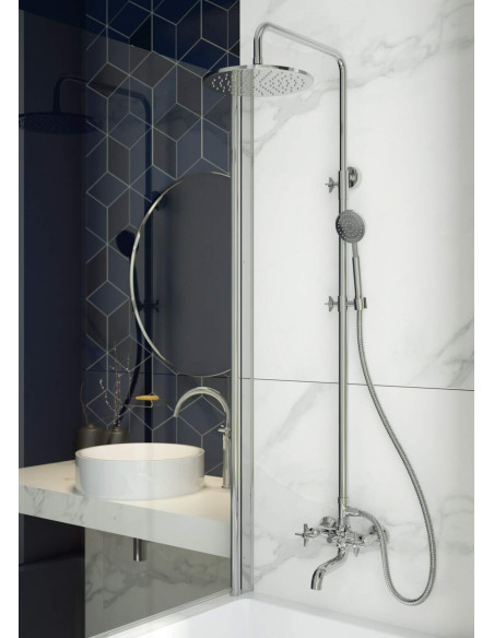 Deante Alpinia Vannas ekrāns, 80x140 cm KGA_072P