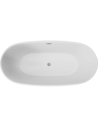 Deante Alpinia akrila vanna, brīvi stāvoša, ovāla - 150 cm KDU_015W