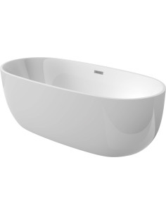 Deante Alpinia akrila vanna, brīvi stāvoša, ovāla - 170 cm KDU_017W