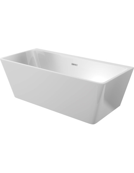 Deante Hiacynt akrila vanna, pie sienas piestiprināma/brīvi stāvoša, taisnstūrveida - 160 cm KDH_016W