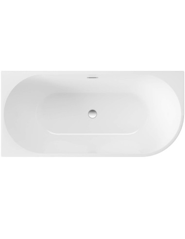 Deante Silia Acrylic vanna, stūra/brīvi stāvoša, pa kreisi - 160 cm KDS_016L