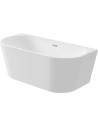 Deante Silia akrila vanna, no aizmugures līdz sienai/brīvi stāvoša - 150 cm KDS_015W
