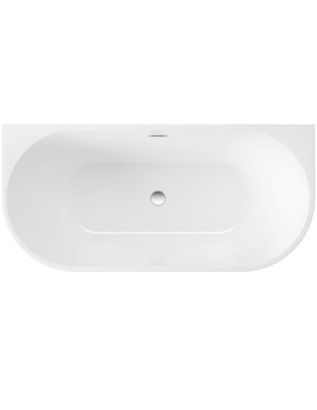 Deante Silia akrila vanna, no aizmugures līdz sienai/brīvi stāvoša - 150 cm KDS_015W