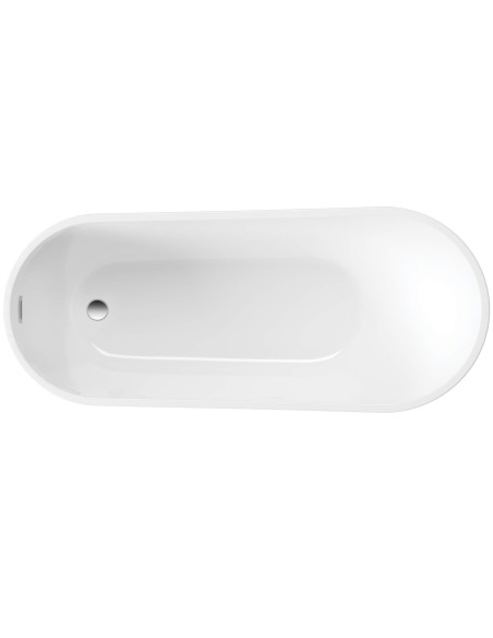 Deante Arnika Akrila vanna, brīvi stāvoša, asimetriska - 150 cm KDA_015W