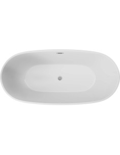 Deante Alpinia akrila vanna, brīvi stāvoša, ovāla - 160 cm KDU_016W 2