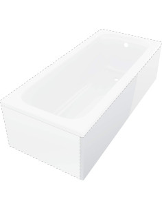 Deante Prizma Vannas korpuss, Prizma, 150 cm - garais sāns KTJD015O