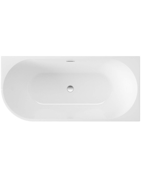 Deante Silia Acrylic vanna, stūra/brīvi stāvoša, pa labi - 140 cm KDS_014P