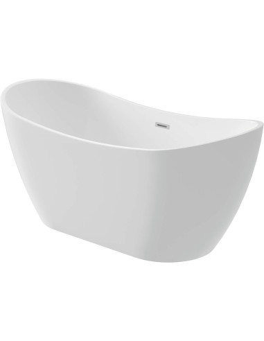 Deante Arnika Akrila vanna, brīvi stāvoša, ovāla - 160 cm KDA_016V