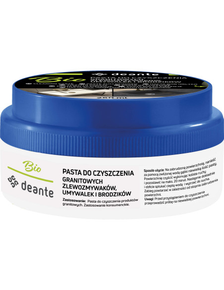 Deante tīrīšanas pasta granīta izlietnēm, vannas istabām un dušas paliktņiem - 250 ml ZZZ_000F