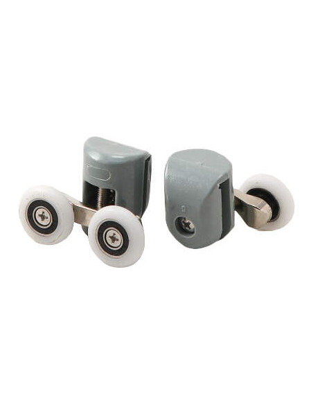 Deante augšējie rullīši, dubulti, 5 mm stiklam - FI 23 mm XKCF2RU04