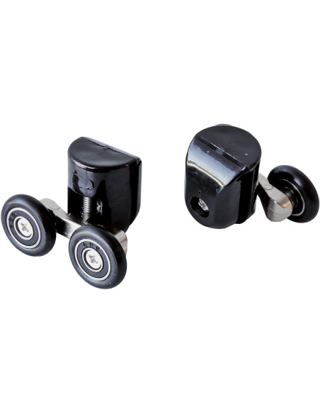 Deante augšējie rullīši, dubultie, 5 mm stiklam XKCF2RN04