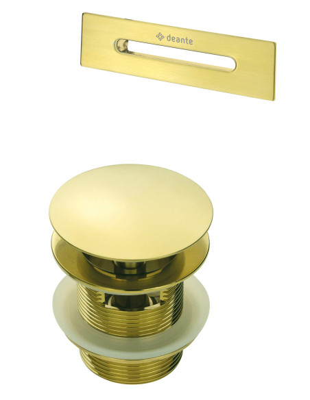 Deante piederumu komplekts, vannai - spraudnis un pārplūde KYY_R10B