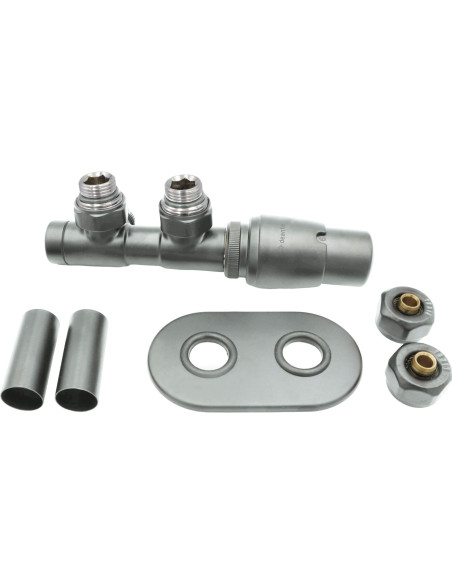 Deante termostatiskais vārsts, vannas istabas sildītājam - pa labi AGI_FZP1