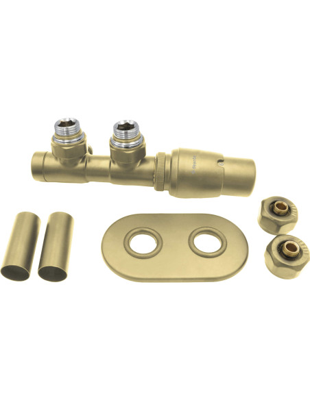 Deante termostatiskais vārsts, vannas istabas sildītājam - pa labi AGI_RZP1