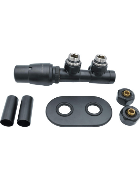 Deante termostatiskais vārsts, vannas istabas sildītājam - pa kreisi AGI_DZL1